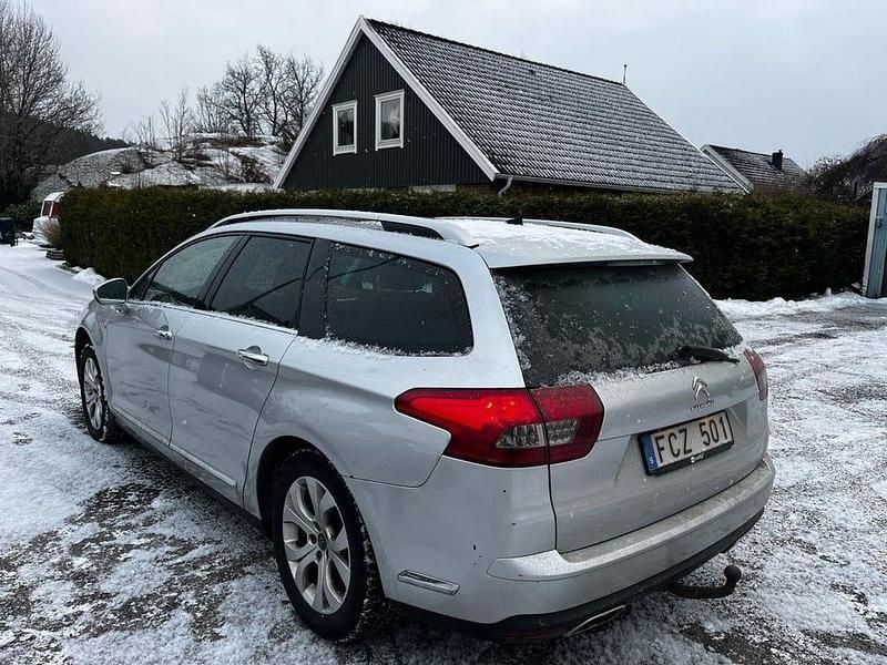 Begagnad Citroën C5 204 HK (150 kW) 2012 Silver Kombi