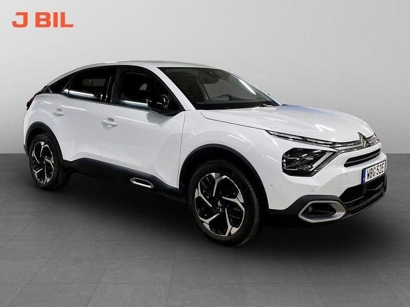 Vit Begagnad 2024 Citroën C4 Shine Halvkombi | 199 900 kr (Marknadspris) - Bild 1/4