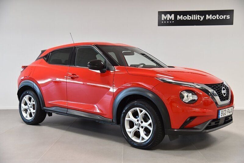Röd Begagnad 2020 Nissan Juke Acenta SUV | 157 000 kr (Bra pris) - Bild 1/4