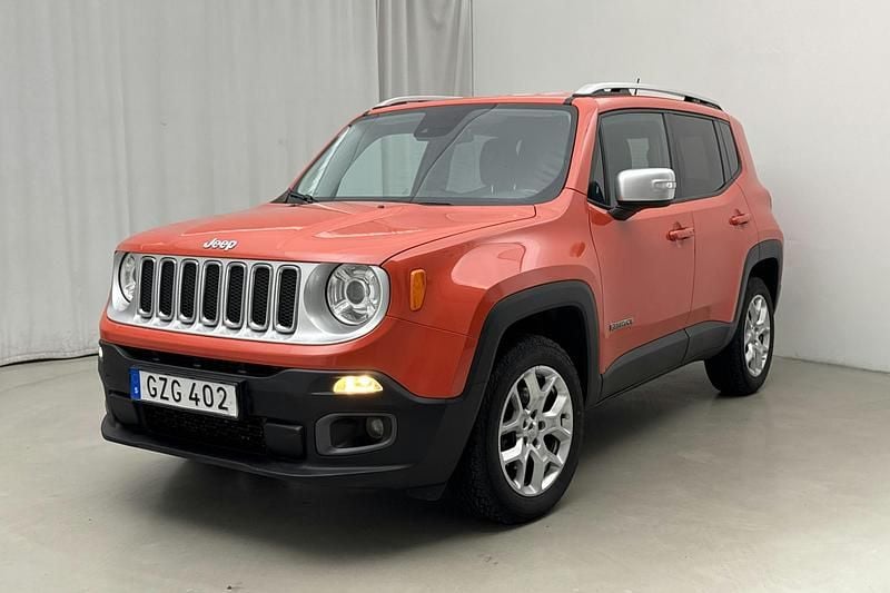 Orange Begagnad 2015 Jeep Renegade Limited SUV | 96 000 kr (Bra pris) - Bild 1/4