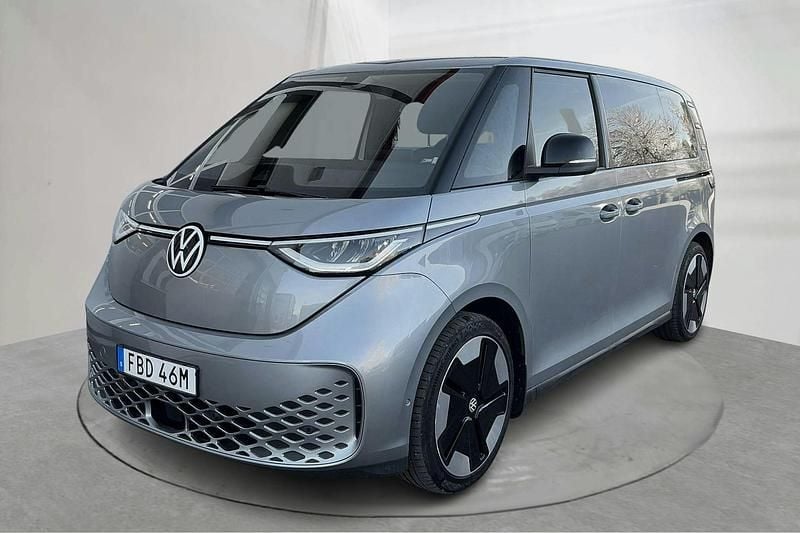 Silver Begagnad 2023 VW ID. Buzz Comfortline Minibuss | 409 000 kr (Marknadspris) - Bild 1/4