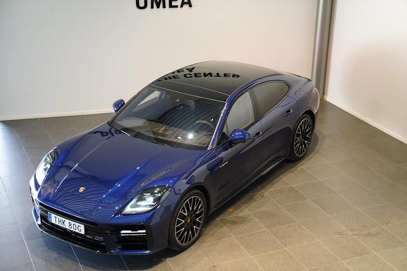 Ny Porsche Panamera 4 2026 Blå Sedan