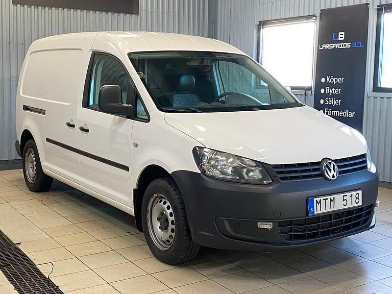 Vit Begagnad 2012 VW Caddy Maxi Minibuss | 54 900 kr - Bild 1/4