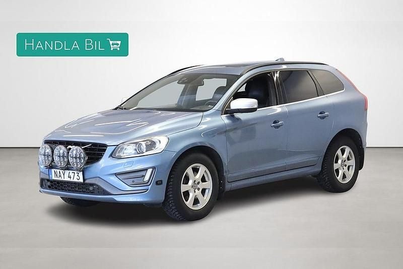 Begagnad Volvo XC60 R-Design 190 HK (139 kW) 2016 Blå SUV