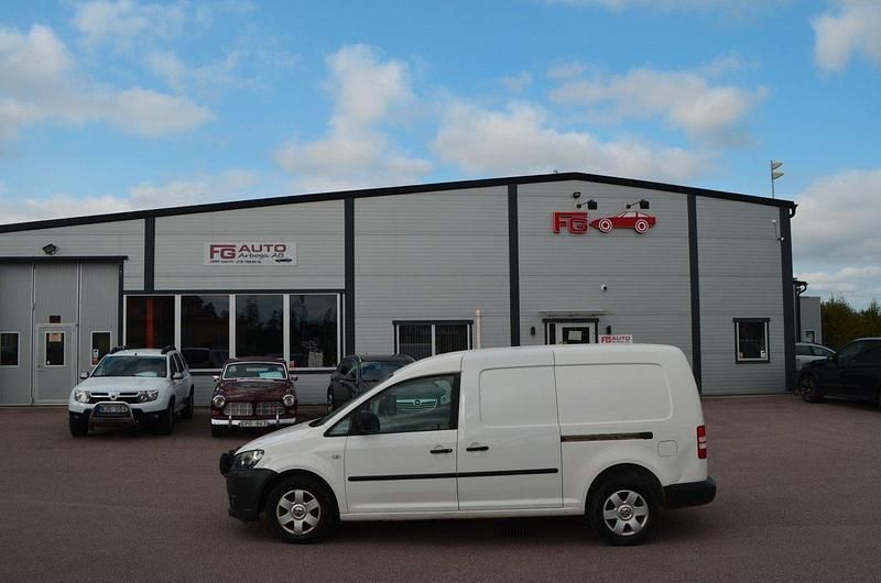 Vit Begagnad 2012 VW Caddy Maxi Minibuss | 49 000 kr (Bra pris) - Bild 1/4