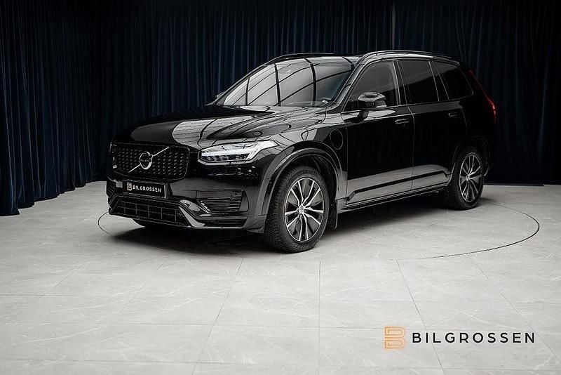 Begagnad Volvo XC90 R-Design 456 HK (335 kW) 2022 Svart SUV
