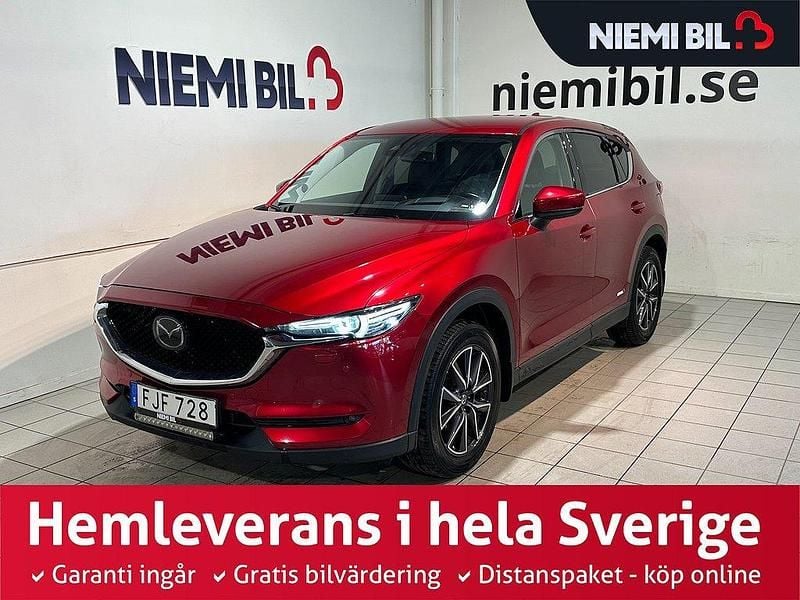 Röd (röd metallic) Begagnad 2018 Mazda CX-5 Optimum SUV | 299 900 kr (Lite dyr) - Bild 1/3