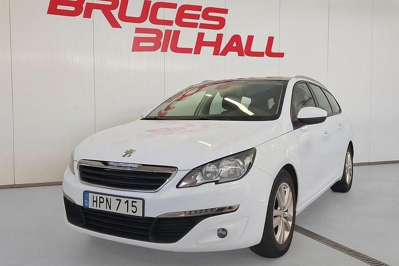 Vit Begagnad 2014 Peugeot 308 Active Kombi | 99 900 kr (Marknadspris) - Bild 1/4
