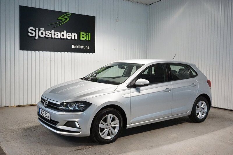 Silver Begagnad 2020 VW Polo Halvkombi | 164 900 kr (Marknadspris) - Bild 1/3