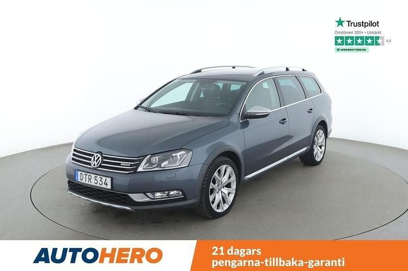 Grå Begagnad 2014 VW Passat Alltrack Kombi | 144 000 kr (Marknadspris) - Bild 1/4