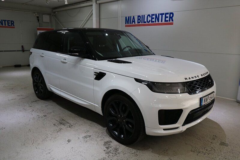 Begagnad Land Rover Range Rover Sport 249 HK (183 kW) 2019 Vit SUV