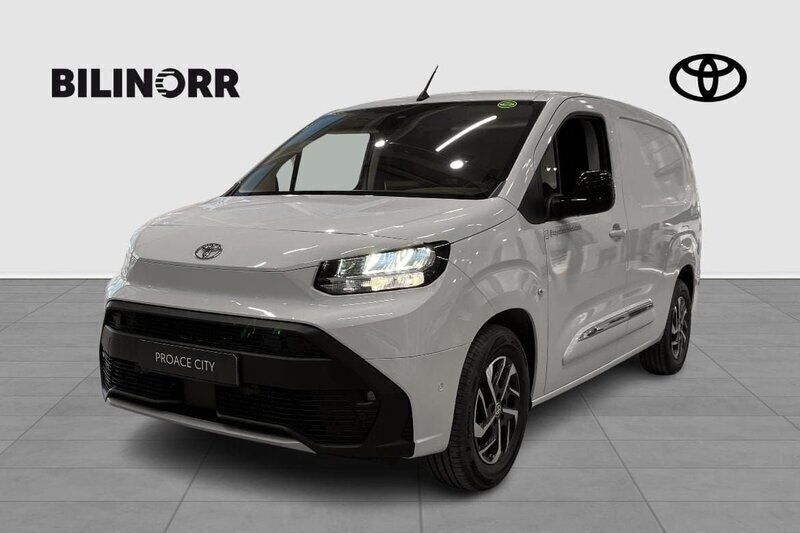 Vit Ny 2024 Toyota Proace City Van | 519 000 kr - Bild 1/4