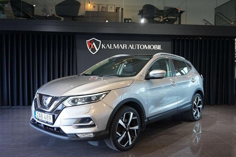 Silver Begagnad 2017 Nissan Qashqai 360º SUV | 129 900 kr (Lite dyr) - Bild 1/4
