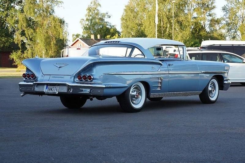 Begagnad Chevrolet Coupé Sport 188 HK (138 kW) 1958 Silver blue Sportkupé