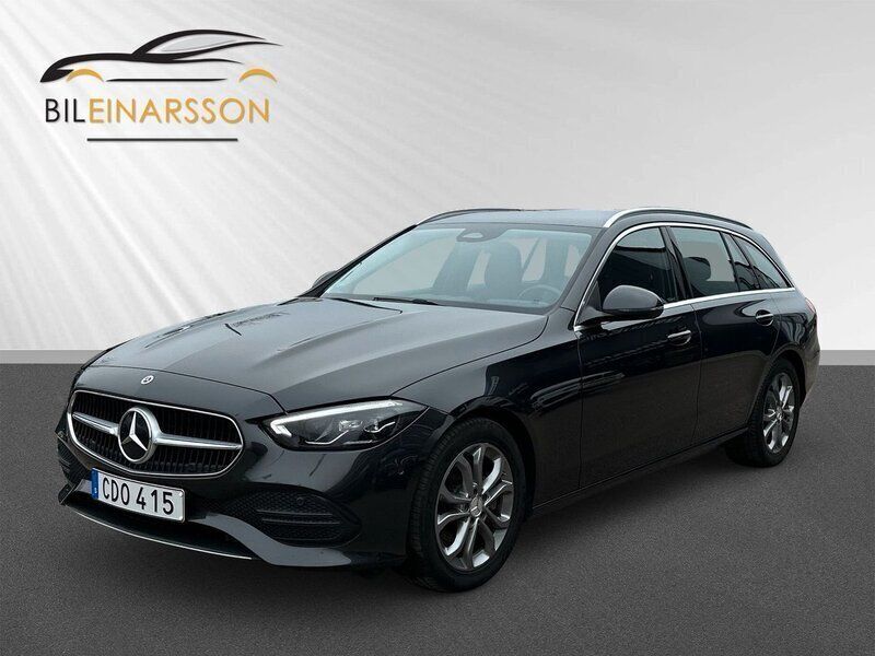 Grå Begagnad 2021 Mercedes C220 Avantgarde Kombi | 369 900 kr (Superpris) - Bild 1/4