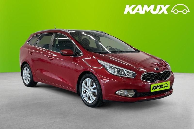 Röd Begagnad 2015 Kia Ceed Sportswagon Comfort Kombi | 106 700 kr (Marknadspris) - Bild 1/3