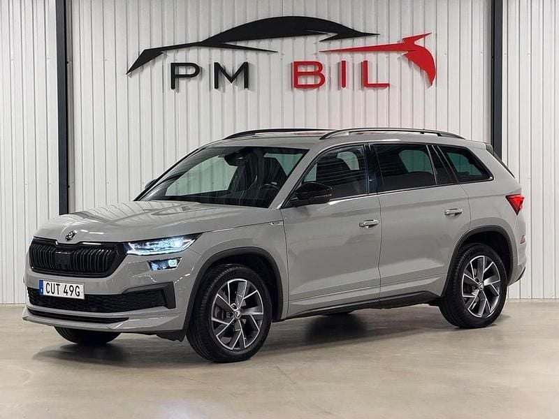 Begagnad Skoda Kodiaq SportLine 200 HK (147 kW) 2023 Grå SUV