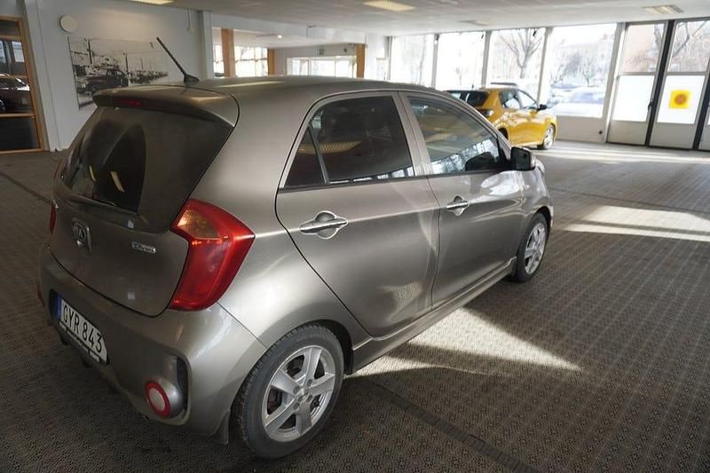 Begagnad Kia Picanto 67 HK (49 kW) 2015 Grå Halvkombi