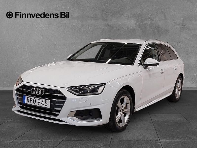 Vit Begagnad 2019 Audi A4 Kombi | 259 000 kr (Marknadspris) - Bild 1/4