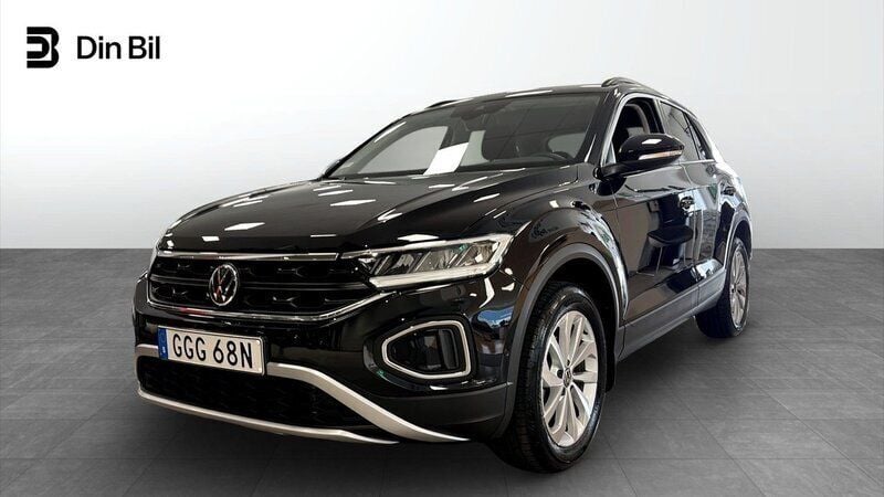 Svart Begagnad 2024 VW T-Roc SUV | 314 900 kr (Marknadspris) - Bild 1/4