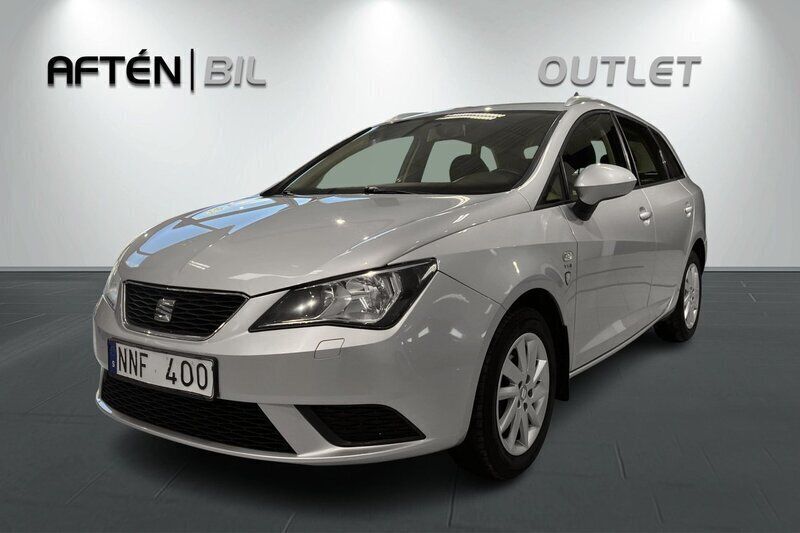Silver Begagnad 2012 Seat Ibiza ST Style Kombi | 44 800 kr (Marknadspris) - Bild 1/3