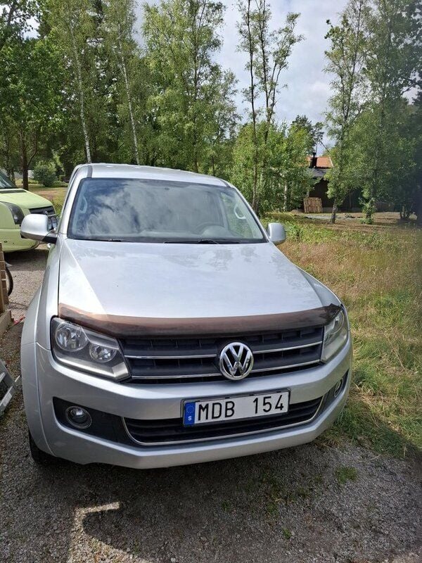 Silver Begagnad 2011 VW Amarok Pickup | 95 000 kr (Superpris) - Bild 1/4