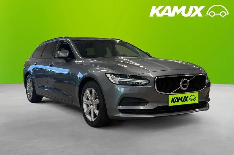 Silver/grå Begagnad 2018 Volvo V90 Kombi | 194 600 kr (Marknadspris) - Bild 1/4