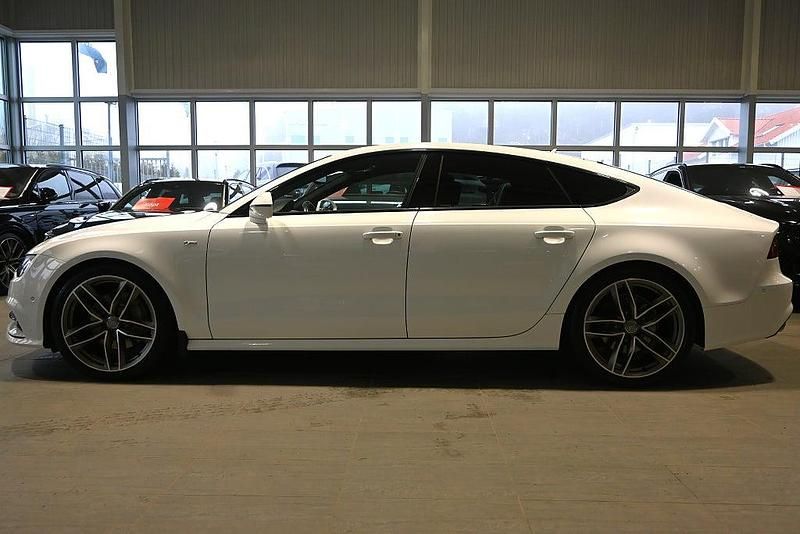Begagnad Audi A7 Sportback S-Line 218 HK (160 kW) 2017 Vit Halvkombi