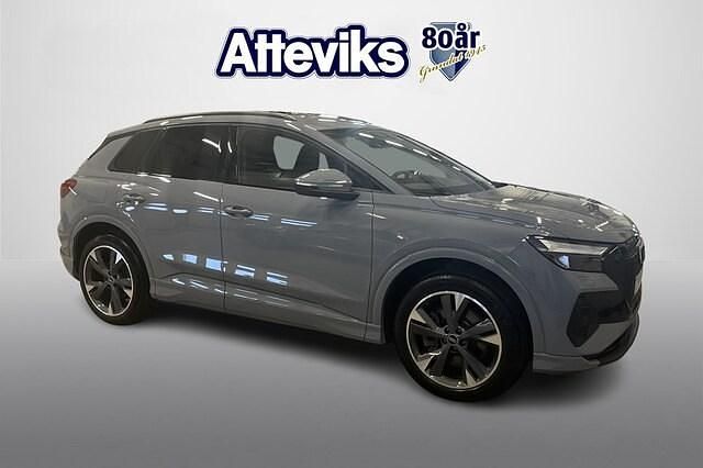 Kiselgrå Begagnad 2022 Audi Q4 e-tron Proline SUV | 284 900 kr (Marknadspris) - Bild 1/4
