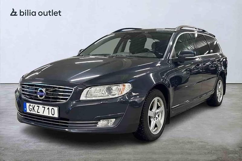 Grå Begagnad 2015 Volvo V70 Kombi | 99 900 kr - Bild 1/1