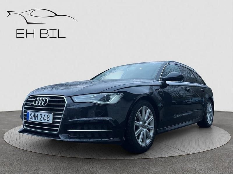 Svart Begagnad 2016 Audi A6 S-Line Kombi | 164 900 kr (Marknadspris) - Bild 1/4