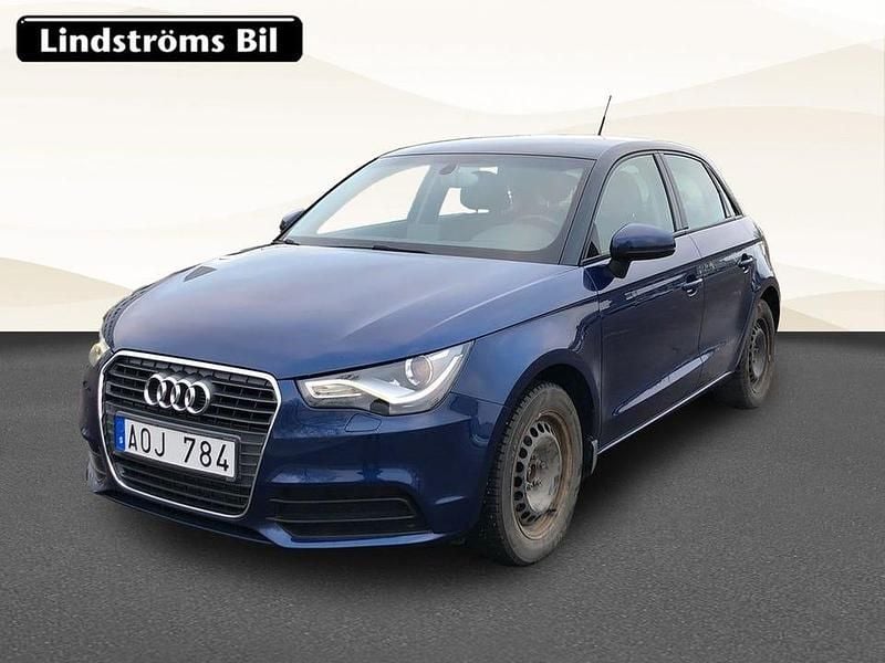 Blå Begagnad 2013 Audi A1 Sportback Sport Halvkombi | 99 000 kr (Marknadspris) - Bild 1/3