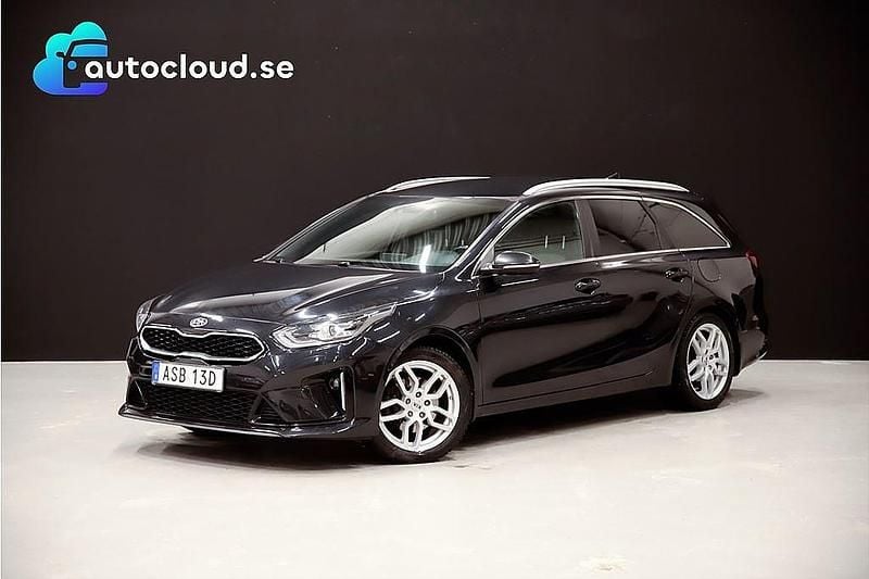 Svart Begagnad 2019 Kia Ceed Sportswagon GT-Line Kombi | 158 900 kr (Marknadspris) - Bild 1/3