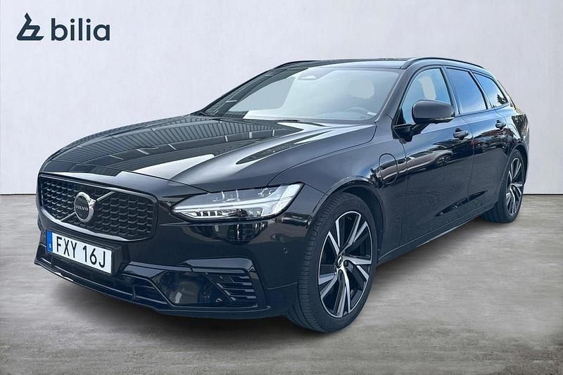 Svart Begagnad 2021 Volvo V90 R-Design Kombi | 429 000 kr (Marknadspris) - Bild 1/3