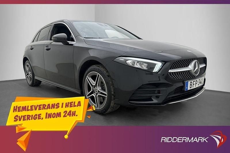 Begagnad Mercedes A250 AMG 218 HK (160 kW) 2022 Svart
