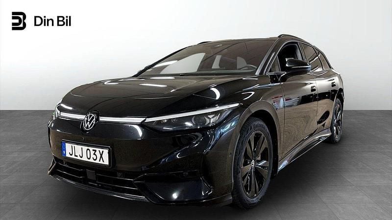 Svart Begagnad 2024 VW ID.7 Pro Sedan | 629 800 kr (Dyr) - Bild 1/4