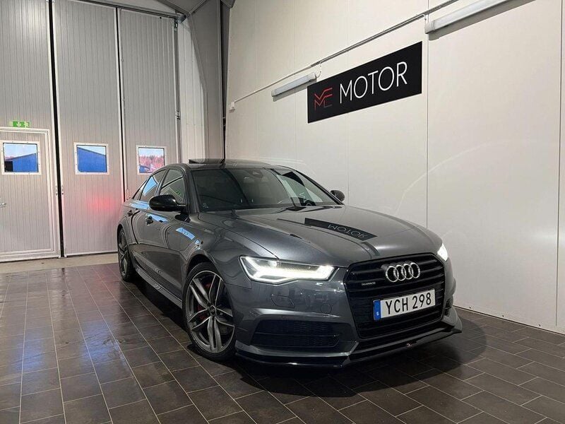 Grå Begagnad 2016 Audi A6 Competition Sedan | 399 900 kr - Bild 1/4