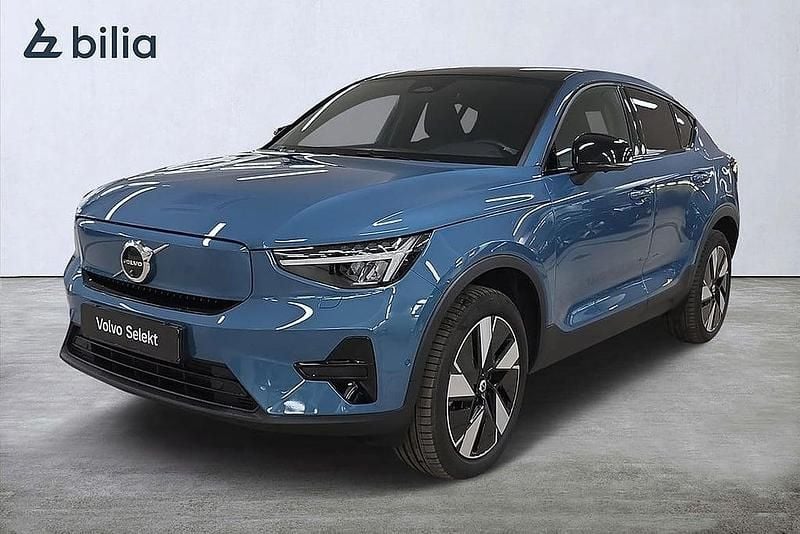 Blå Begagnad 2024 Volvo EC40 Single Motor Extended Range SUV | 409 000 kr (Bra pris) - Bild 1/3