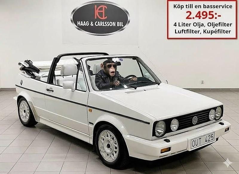 Flerf Begagnad 1989 VW Golf II Halvkombi | 99 000 kr - Bild 1/4