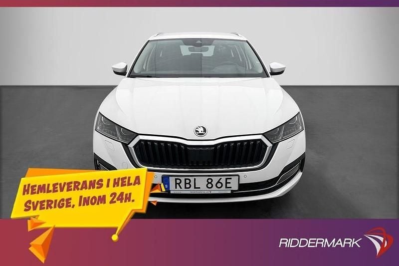 Begagnad Skoda Octavia Style 204 HK (150 kW) 2021 Vit Kombi