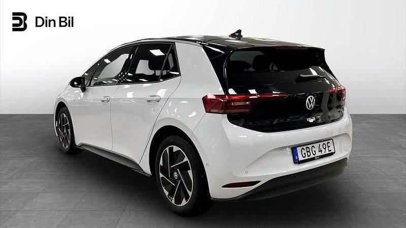 Begagnad VW ID.3 Comfortline 169 kW (231 HK) 2024 Vit Halvkombi