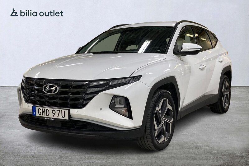 Vit Begagnad 2021 Hyundai Tucson Essential SUV | 249 900 kr (Superpris) - Bild 1/3