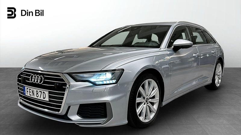 Silver Begagnad 2022 Audi A6 S-Line Kombi | 389 000 kr (Marknadspris) - Bild 1/4