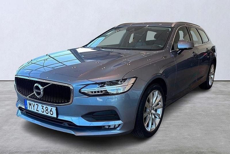 Ljusblå (blå) Begagnad 2018 Volvo V90 Business Edition Kombi | 225 000 kr (Bra pris) - Bild 1/4