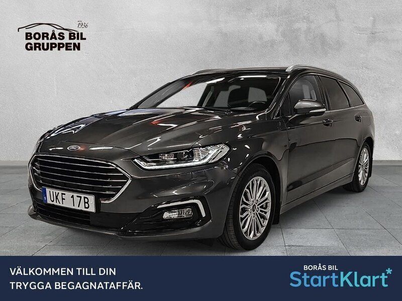 Grå Begagnad 2022 Ford Mondeo Titanium Kombi | 239 000 kr (Marknadspris) - Bild 1/3