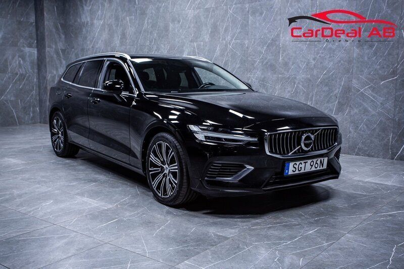 Svart Begagnad 2020 Volvo V60 Inscription Kombi | 289 800 kr (Bra pris) - Bild 1/4