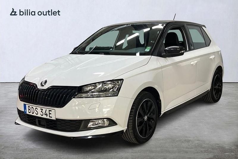 Vit Begagnad 2020 Skoda Fabia Monte Carlo Halvkombi | 169 900 kr (Marknadspris) - Bild 1/3