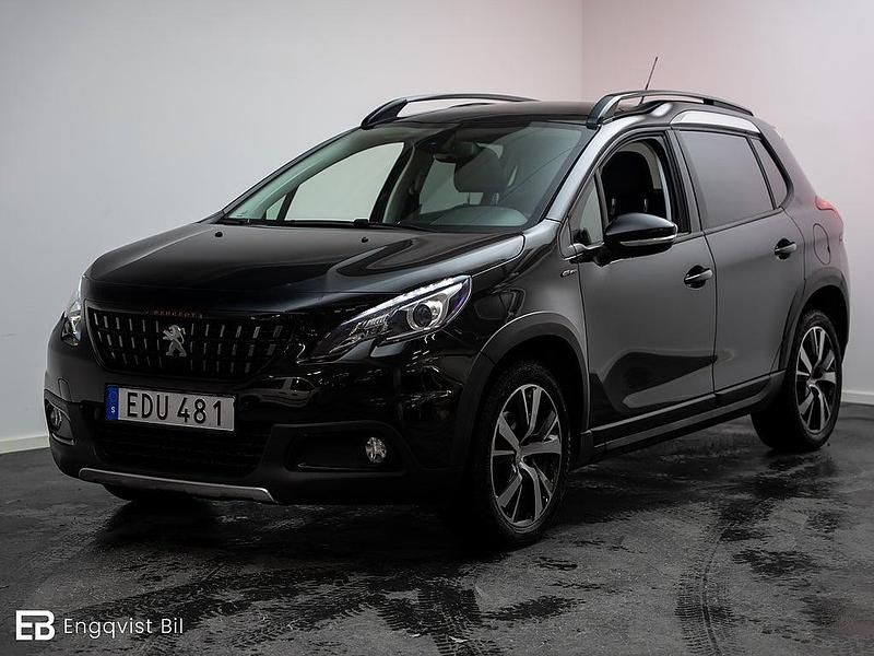 Svart Begagnad 2018 Peugeot 2008 GTi SUV | 169 900 kr (Lite dyr) - Bild 1/4