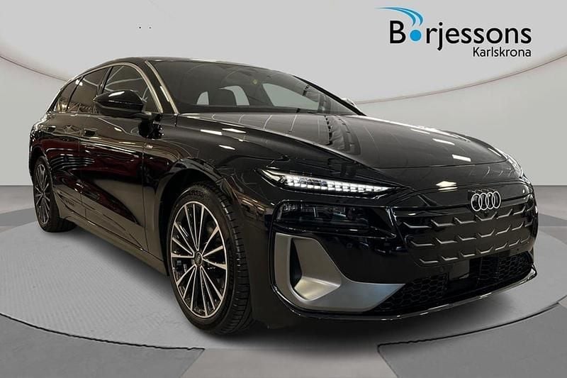 Svart Ny 2025 Audi A6 e-tron S-Line Kombi | 758 600 kr (Marknadspris) - Bild 1/4