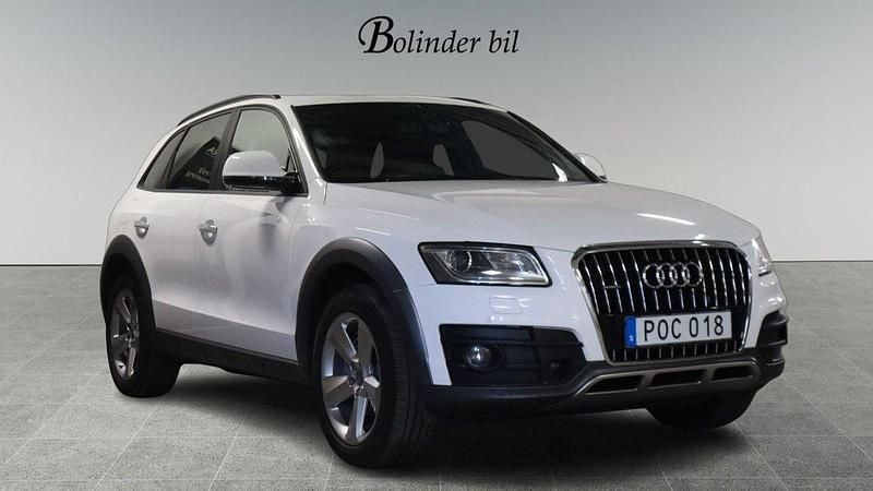 Vit Begagnad 2016 Audi Q5 Design SUV | 198 000 kr (Bra pris) - Bild 1/4